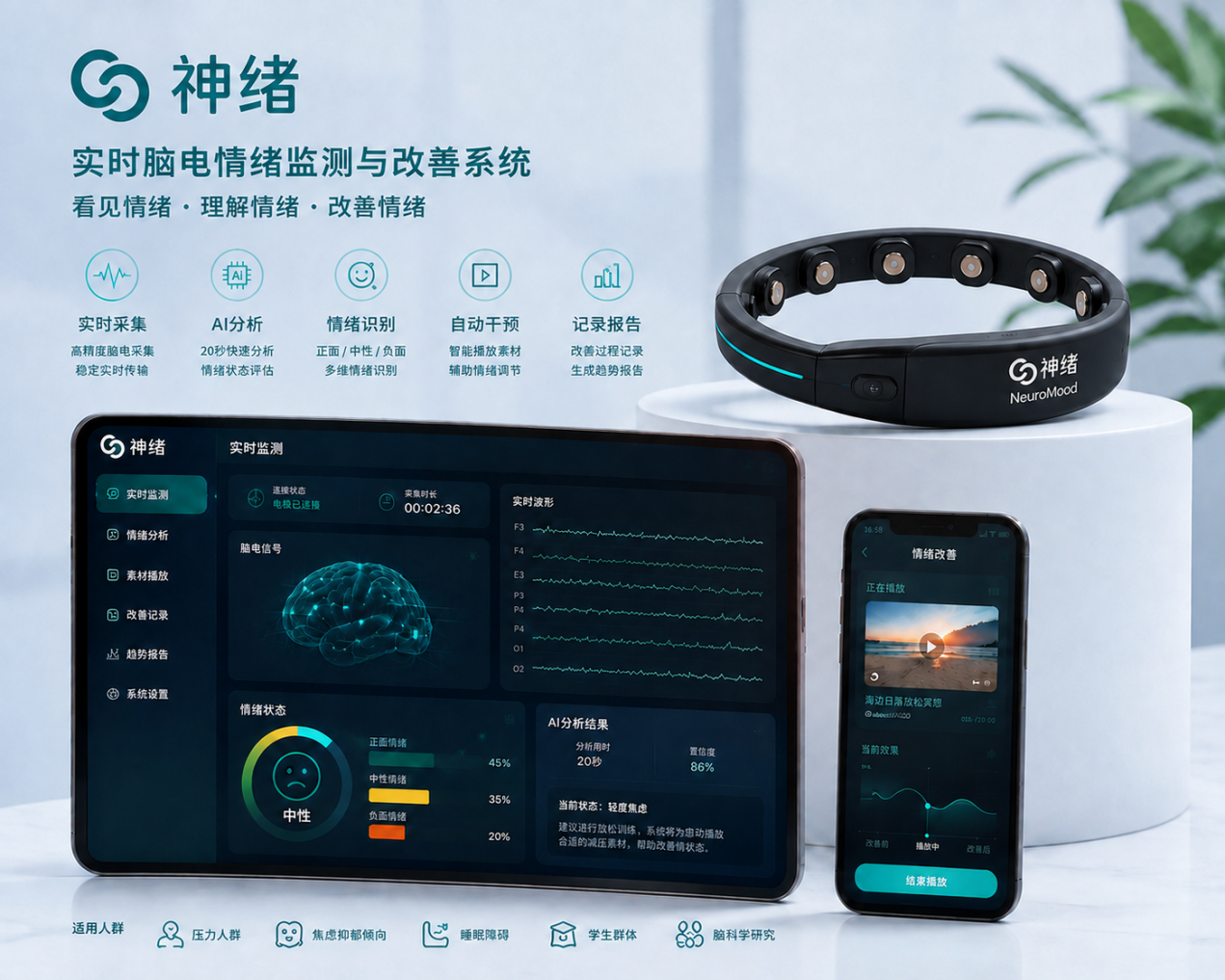 NeuroMood 神绪智能情绪管理系统