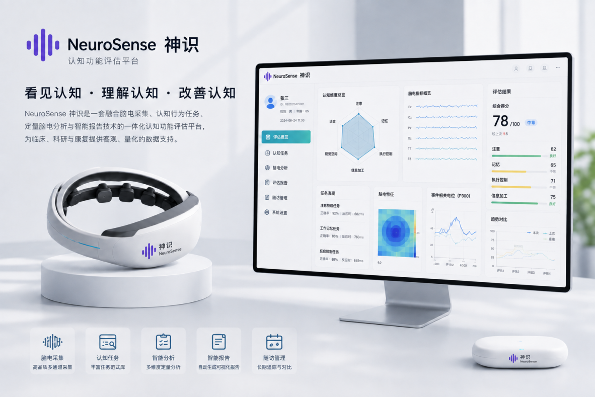 NeuroSense 神识智能认知功能评估平台