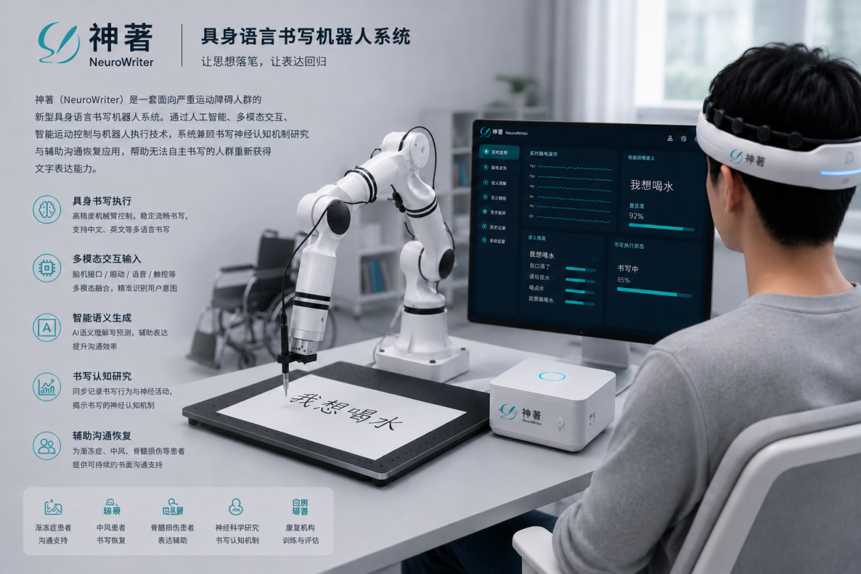 NeuroWriter 神著具身书写脑机接口系统